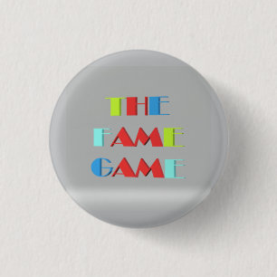Badge Rond 2,50 Cm Fame Game combien êtes-vous célèbre