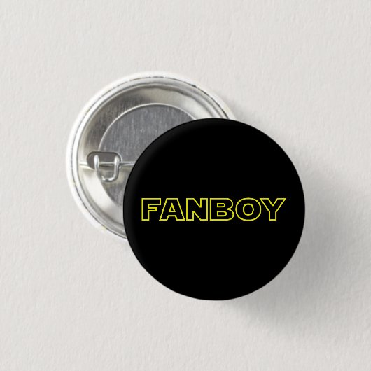 BADGE ROND 2,50 CM FANBOY (Devant & derrière)