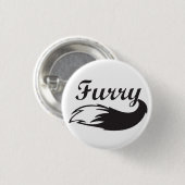 Badge Rond 2,50 Cm Fandom velu (Devant & derrière)