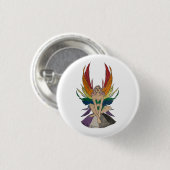Badge Rond 2,50 Cm Fée Asexuée (Devant & derrière)