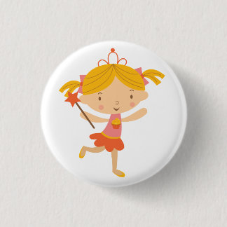 Badge Rond 2,50 Cm Fée de petit gâteau