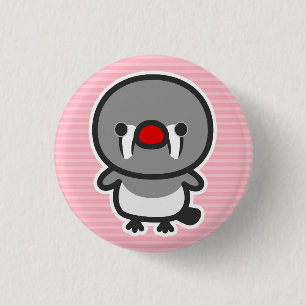 Badge Rond 2,50 Cm femelle Sunda zebra finch