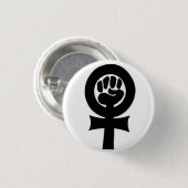 Badge Rond 2,50 Cm Femifist (Devant & derrière)