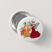 Badge Rond 2,50 Cm Femmes Wanton - Pas de texte (Devant & derrière)