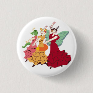 Badge Rond 2,50 Cm Femmes Wanton - Pas de texte