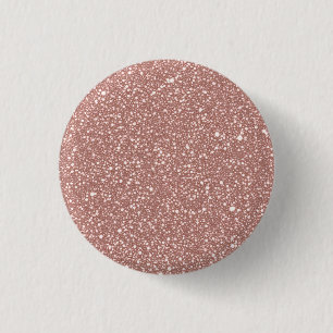 Badge Rond 2,50 Cm Fête au motif géométrique rose poudré