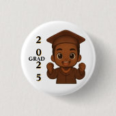 Badge Rond 2,50 Cm Fête de GRAD 2025 (Devant)