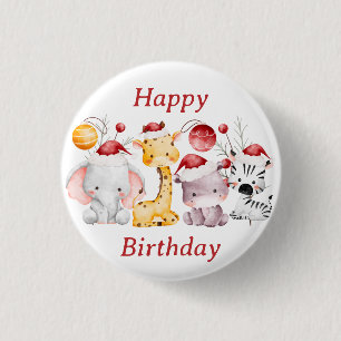Badge Rond 2,50 Cm Fête de Noël de l'enfant