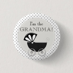 Badge Rond 2,50 Cm Fête du Baby shower personnalisé Je suis le Bout