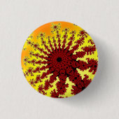 Badge Rond 2,50 Cm Feu de feu de cerise (Devant)