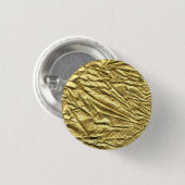 Badge Rond 2,50 Cm Feuille d'or brillante (Devant & derrière)