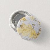 Badge Rond 2,50 Cm Feuilles d'automne (Devant & derrière)