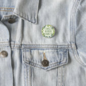 Badge Rond 2,50 Cm Feuilles verts botaniques Handicap caché (En situation)
