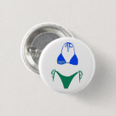 Badge Rond 2,50 Cm FGCU Gameday Button (Devant & derrière)