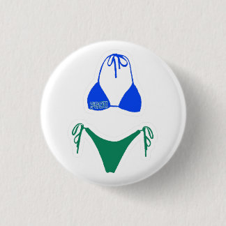 Badge Rond 2,50 Cm FGCU Gameday Button