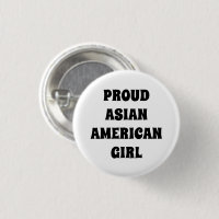 Fier Asiatique Américaine Fille blanche noire typo