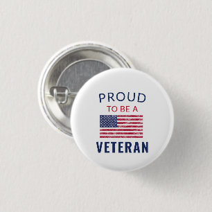 Badge Rond 2,50 Cm Fier D'Être Un Bouton Vétérinaire