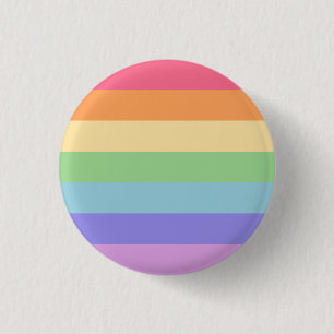 Badge Rond 2,50 Cm Fierté arc-en-ciel
