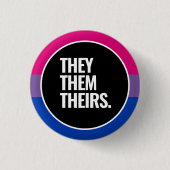 Badge Rond 2,50 Cm Fierté bisexuelle (Devant)