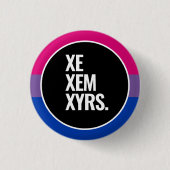 Badge Rond 2,50 Cm Fierté bisexuelle (Devant)