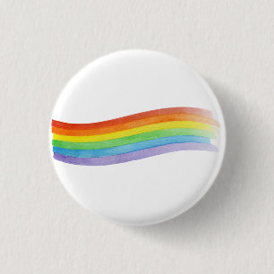 Badge Rond 2,50 Cm Fierté couleur eau arc-en-ciel