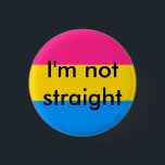 Badge Rond 2,50 Cm fierté de casserole je ne suis pas goupille droite<br><div class="desc">manière simple et concise de faire des personnes savoir</div>