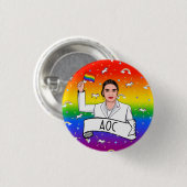 Badge Rond 2,50 Cm Fierté de l'AOC (Devant & derrière)