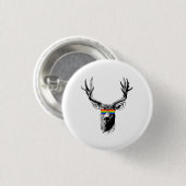BADGE ROND 2,50 CM FIERTÉ DE MÂLE (Devant & derrière)