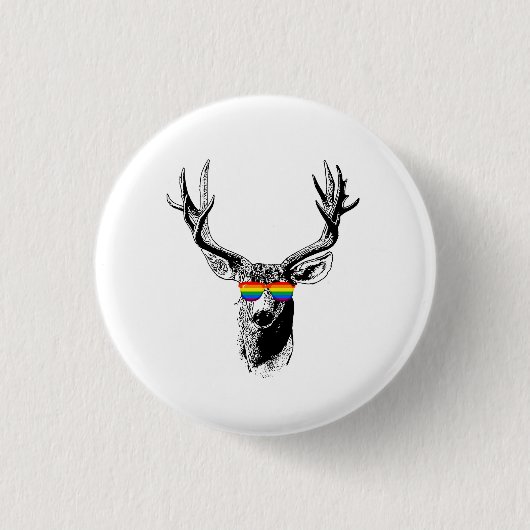 BADGE ROND 2,50 CM FIERTÉ DE MÂLE (Devant)