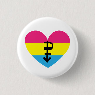 Badge Rond 2,50 Cm Fierté de Pansexual