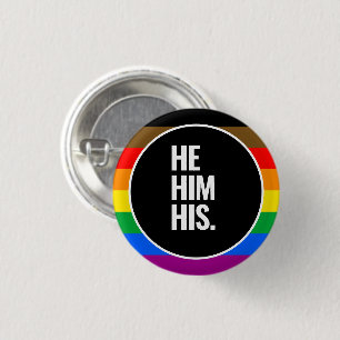 Badge Rond 2,50 Cm Fierté de Philly LGBTQPOC