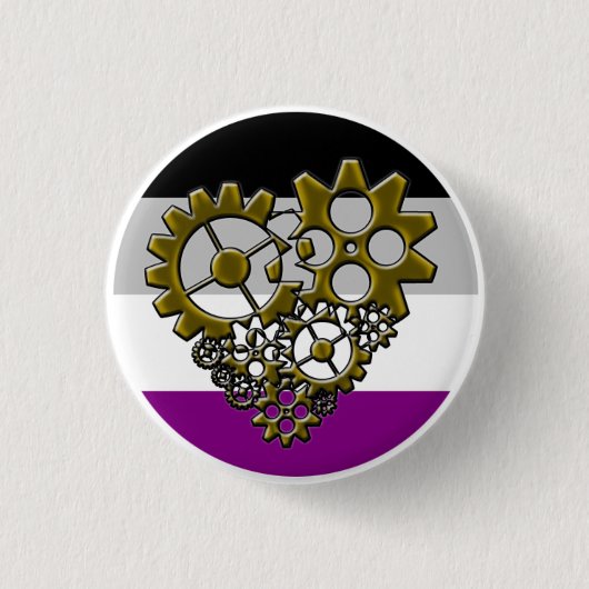 Badge Rond 2,50 Cm Fierté de robot d'as - minuscule (Devant)