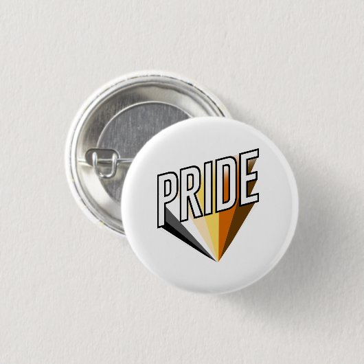 Badge Rond 2,50 Cm Fierté des Ours Explosion (Devant & derrière)