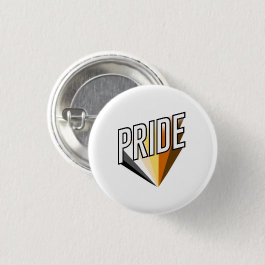 Badge Rond 2,50 Cm Fierté des Ours Explosion (Devant & derrière)