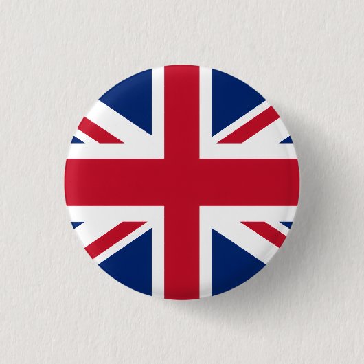 Badge Rond 2,50 Cm Fierté du drapeau britannique (Devant)