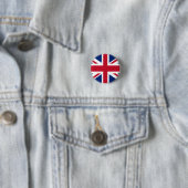 Badge Rond 2,50 Cm Fierté du drapeau britannique (En situation)