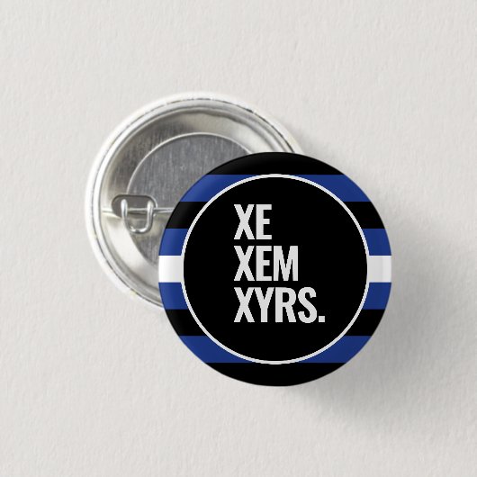 Badge Rond 2,50 Cm Fierté en cuir (Devant & derrière)