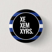 Badge Rond 2,50 Cm Fierté en cuir (Devant)