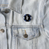 Badge Rond 2,50 Cm Fierté en cuir (En situation)