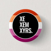 Badge Rond 2,50 Cm Fierté lesbienne (Devant)