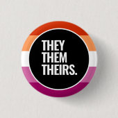 Badge Rond 2,50 Cm Fierté lesbienne (Devant)