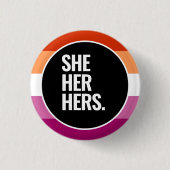 Badge Rond 2,50 Cm Fierté lesbienne (Devant)