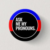 Badge Rond 2,50 Cm Fierté polyamoureuse (Devant)