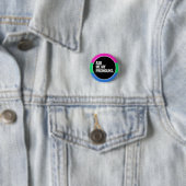 Badge Rond 2,50 Cm Fierté polysexuelle (En situation)