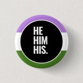 Badge Rond 2,50 Cm Fierté queer (Devant)