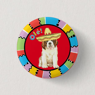 Badge Rond 2,50 Cm Fiesta St Bernard