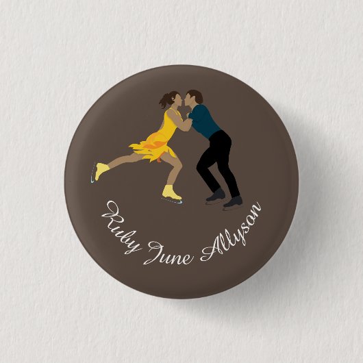 Badge Rond 2,50 Cm Figure (Devant)