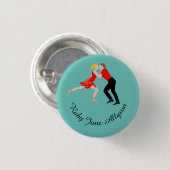 Badge Rond 2,50 Cm Figure (Devant & derrière)