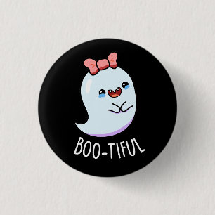 Badge Rond 2,50 Cm Fille Drôle Grosse Halloween Fantôme Pun Fantôme D