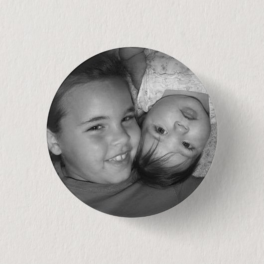 Badge Rond 2,50 Cm Filles heureuses (Devant)